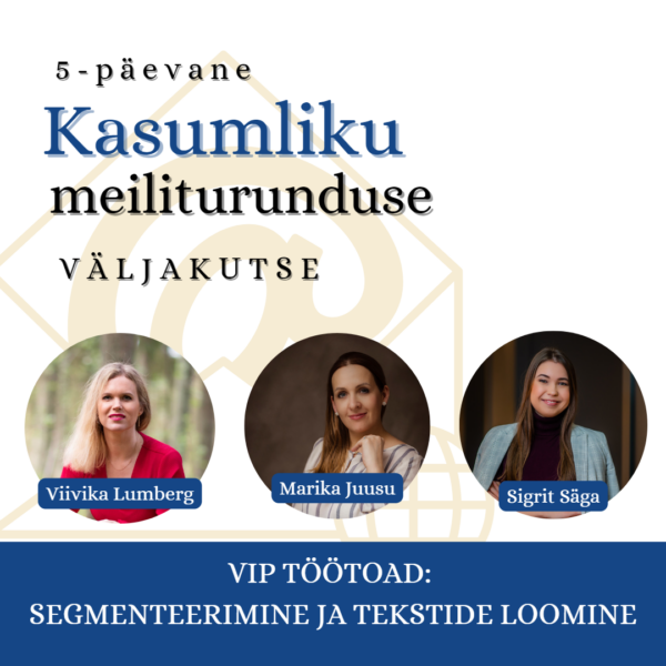 Kasumliku meiliturunduse väljakutse