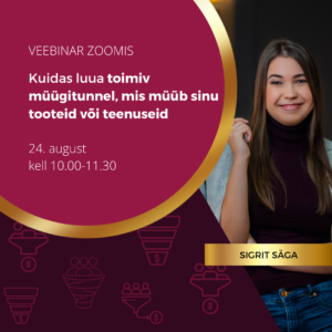 Müügitunneli loomise veebinar