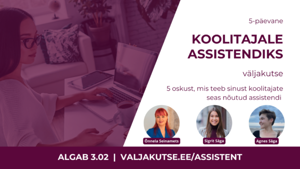Koolitajale assistendiks väljakutse