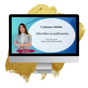 "Sihtrühm ja pakkumine" töötoad